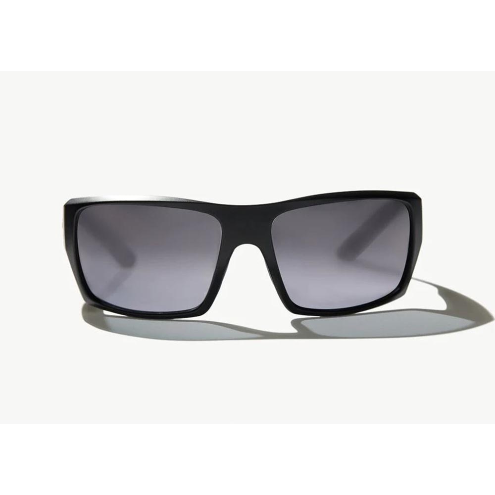 Bajio Nato Sunglasses Polarized in Black Matte with Silver Plastic